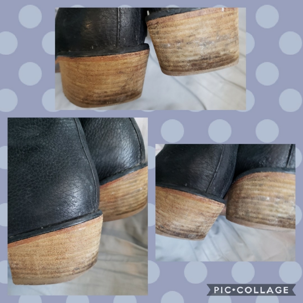 Cole Haan Reilly Pebbled Leather Zip Up Ankle Boot - Picture 5 of 8